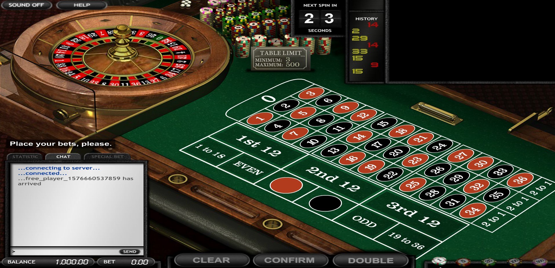 Common Draw Roulette online za darmo